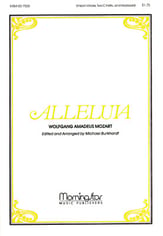 Alleluia Unison choral sheet music cover